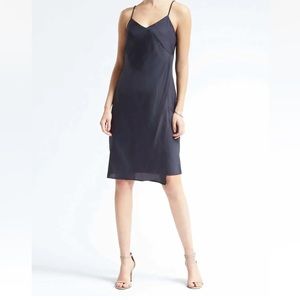 Banana Republic Navy Slip Dress